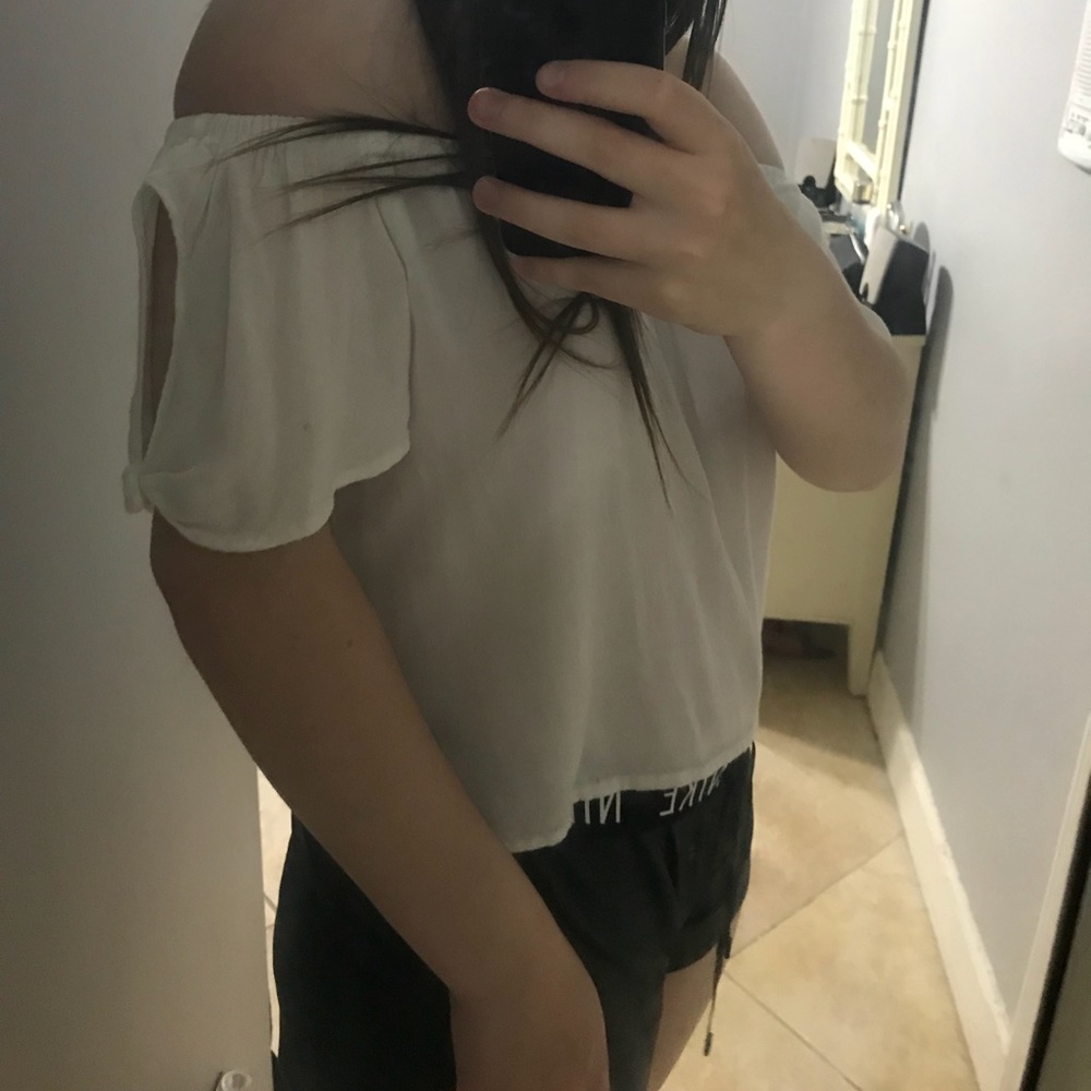 off the shoulder top